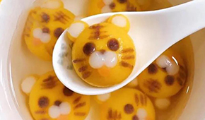 貨源緊張，虎年元宵湯圓不拼價(jià)格拼創(chuàng)意！大黃米+小老虎圈粉無數(shù)！