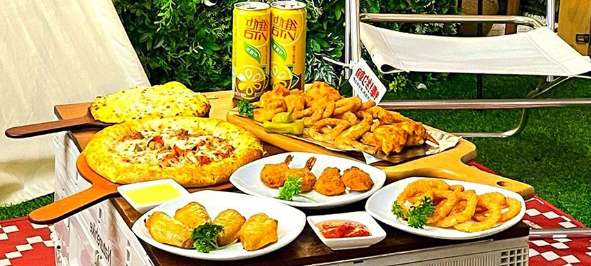 酸菜魚、雞爪、炸雞、甜品、披薩……搶占露營(yíng)新場(chǎng)景，不負(fù)春游好“食”光